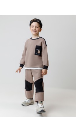 КР 400824/древесный к644 брюки