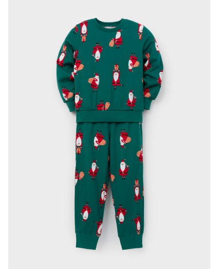 К 1663/темно-зеленый 5420 Н151 пижама