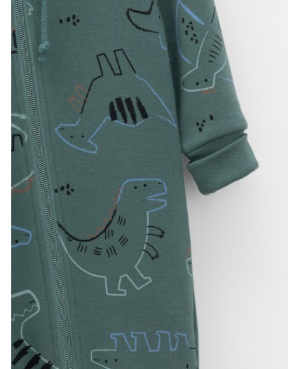 КР 6552/темно-зеленый 5611 Н019 к604 комбинезон