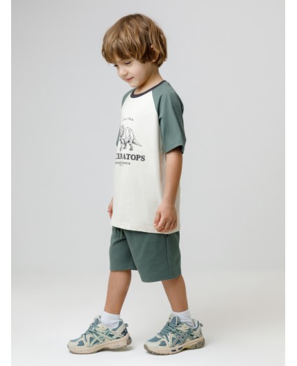 КР 400860/темно-зеленый 5611 к606 шорты