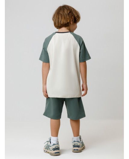 КР 400860/темно-зеленый 5611 к606 шорты