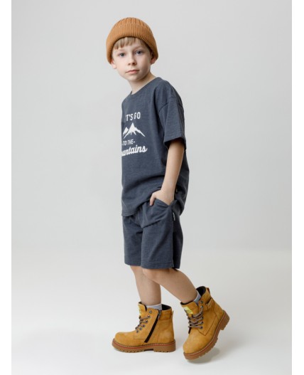 КР 400832/темно-синий к658 шорты