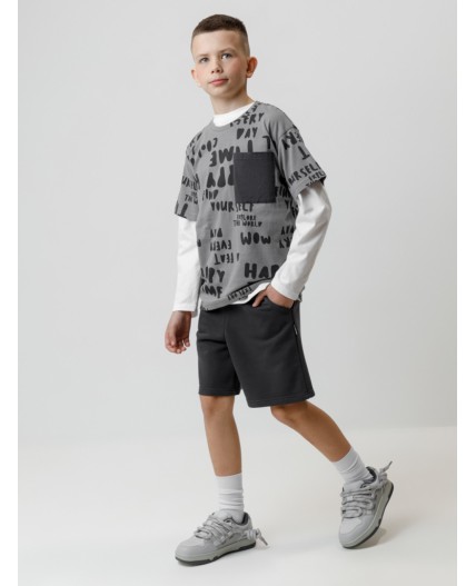 КР 400858/антрацитовый 3902 к596 шорты