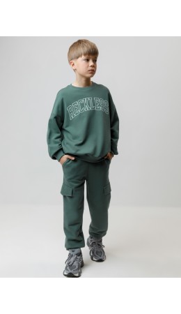 КР 400861/темно-зеленый 5611 к608 брюки