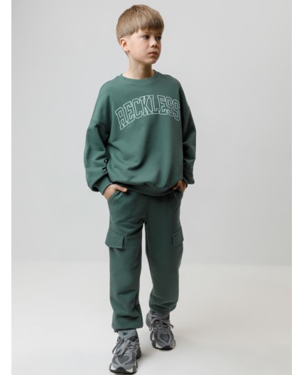 КР 400861/темно-зеленый 5611 к608 брюки