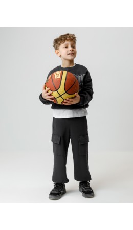 КР 400854/антрацитовый 3902 к594 брюки