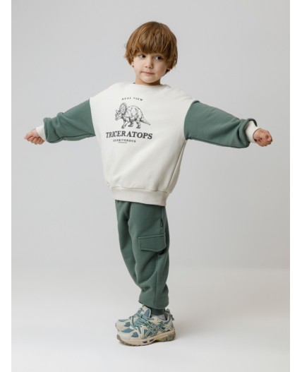 КР 400861/темно-зеленый 5611 к606 брюки