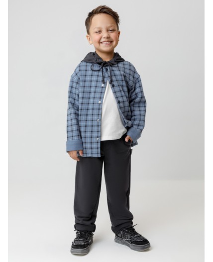 КР 302780/синий 3926 Н018.1 к614 рубашка