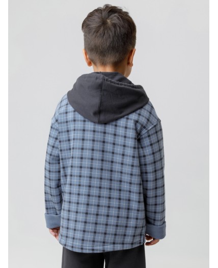 КР 302780/синий 3926 Н018.1 к614 рубашка