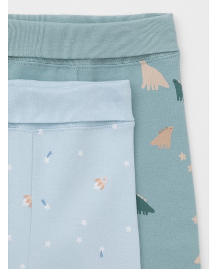 К 400220-2уп/голубой Н102,серо-голубой Н101 набор ползунки