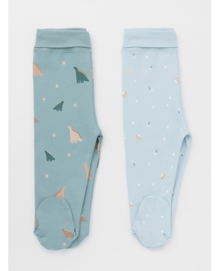 К 400220-2уп/голубой Н102,серо-голубой Н101 набор ползунки