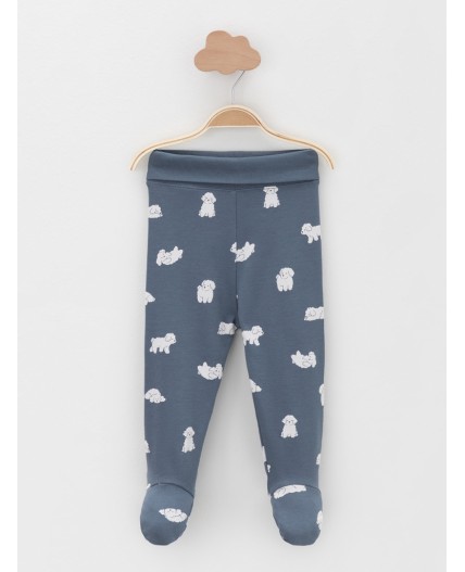 К 400220-2уп/серо-голубой Н100,синий Н052.3 набор ползунки