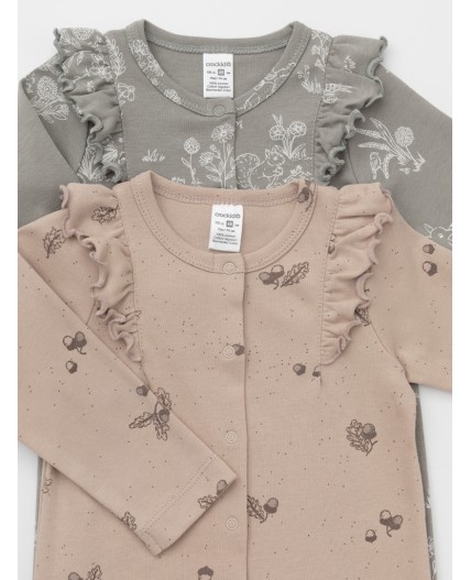 К 6534-2уп/оливковый Н081,тем.бежевый Н106 набор комбинезон