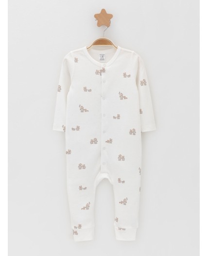 К 6535-2уп/серо-голубой 4106,молочный Н104 набор комбинезон