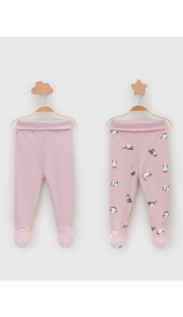 К 400220-2уп/розово-бежевый 2706 Н082 набор ползунки