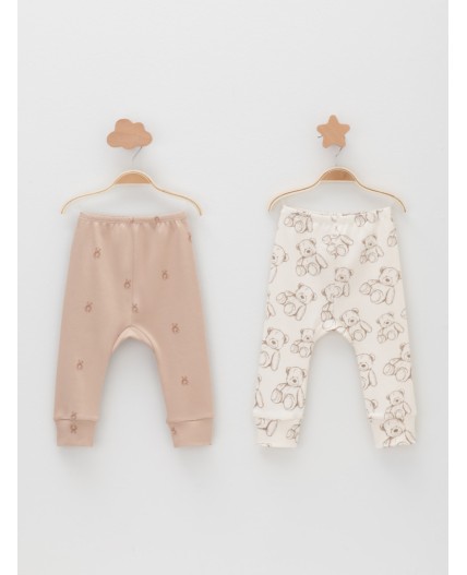 К 4718-2уп/молочный Н060,бежевый Н064 набор брюки