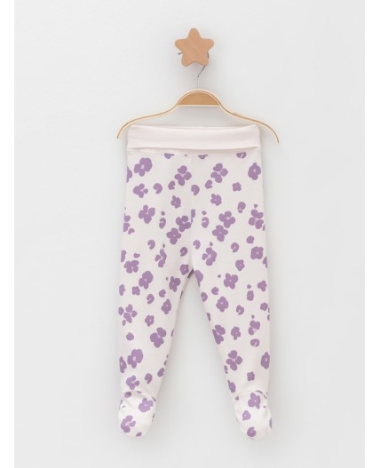 К 400220-2уп/молочный Н085.2,фиолетовый Н052.2 набор ползунки