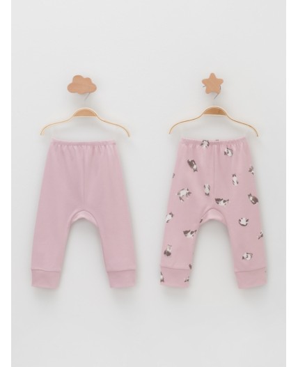 К 4718-2уп/розово-бежевый 2706 Н082 набор брюки