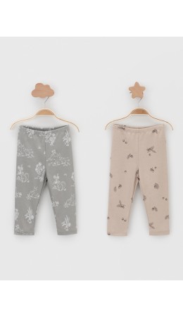 К 400785-2уп/оливковый Н081,тем.бежевый Н106 набор брюки