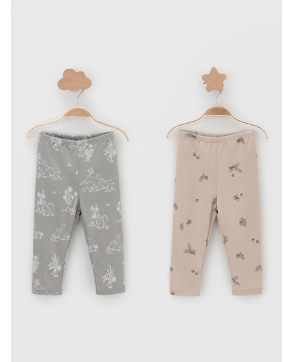 К 400785-2уп/оливковый Н081,тем.бежевый Н106 набор брюки