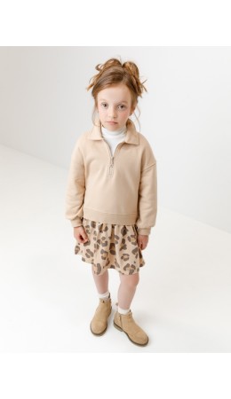 КР 5962/бежевый С074 к665 платье