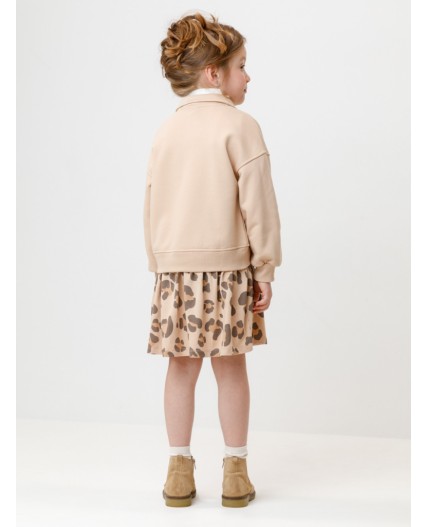 КР 5962/бежевый С074 к665 платье