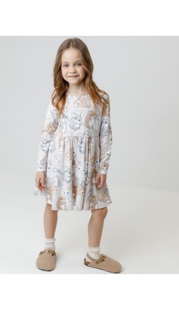 КР 5786/бежевый 0403 Н086 к659 платье