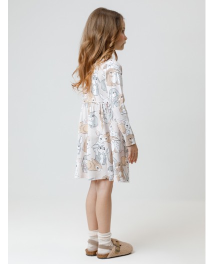 КР 5786/бежевый 0403 Н086 к659 платье