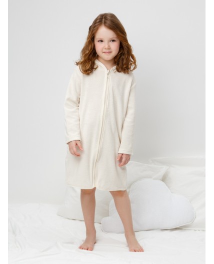 К 5801/белая лилия(котенок) халат