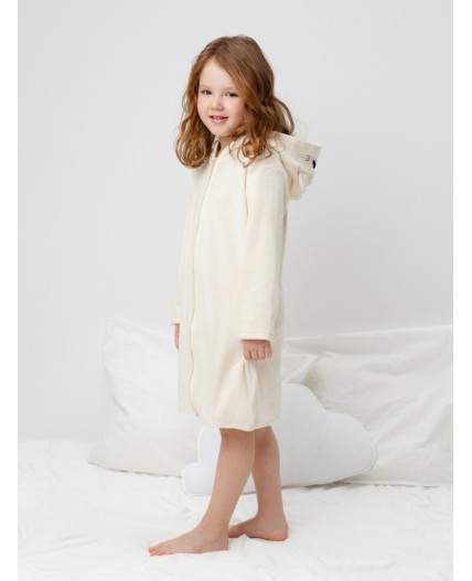 К 5801/белая лилия(котенок) халат