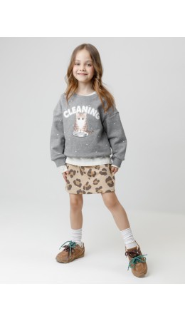 КР 7154/бежевый С074 Н093 к665 юбка