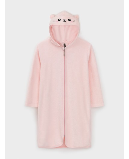 К 5801/роза(котенок) халат
