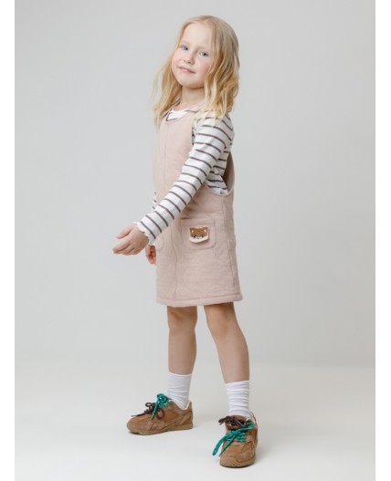 КР 5712/бежевый 1305 к609 сарафан