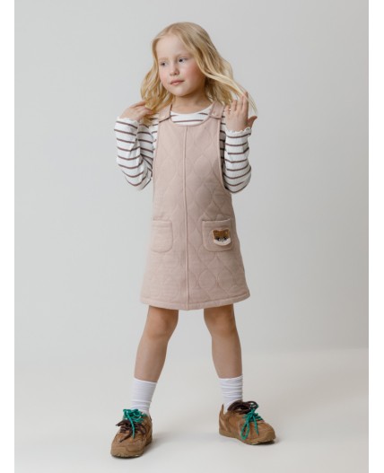 КР 5712/бежевый 1305 к609 сарафан