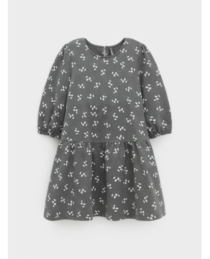 КР 5899/пряный базилик,нежные цветочки к585 платье