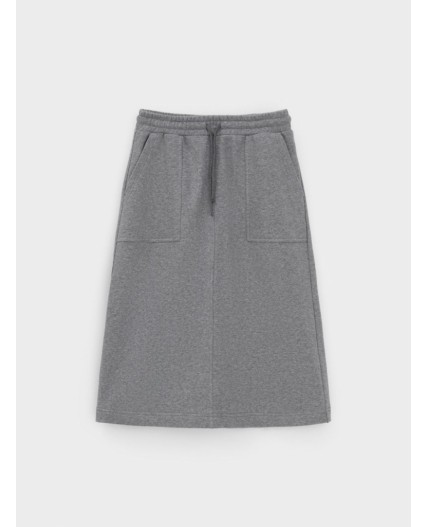 КР 7151/серый меланж к605 юбка