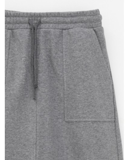 КР 7151/серый меланж к605 юбка