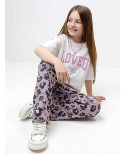 КР 400869/сиреневый 3304 Н091 к621 брюки