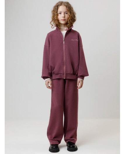 КР 400876/бордовый 1411 к653 брюки