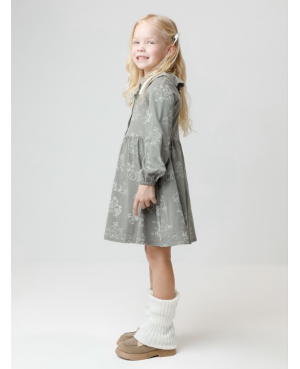 КР 5897/лесной туман,обитатели леса к581 платье