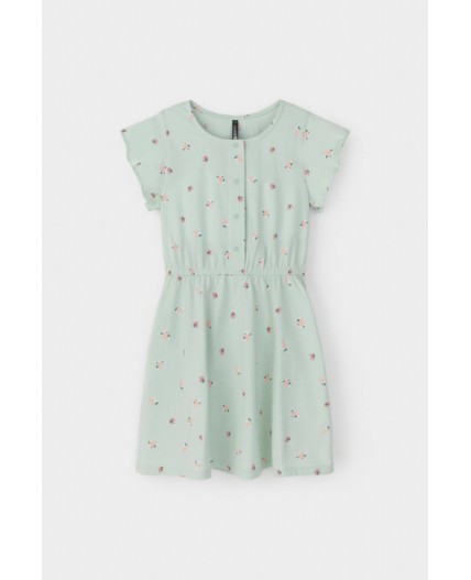 КР 5792-1/дымчатый нефрит,мини розочки платье