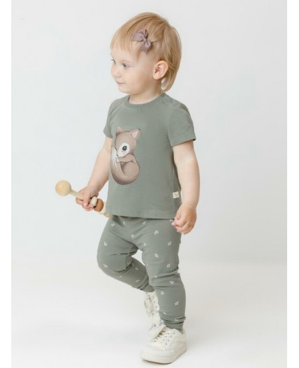 КР 4321/хаки 6206 Н070.1 к661 брюки (лосины)