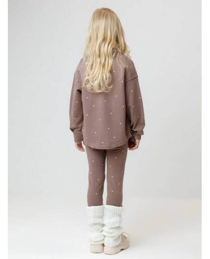 КР 4074/капучино 1312 Н087 к662 брюки (лосины)