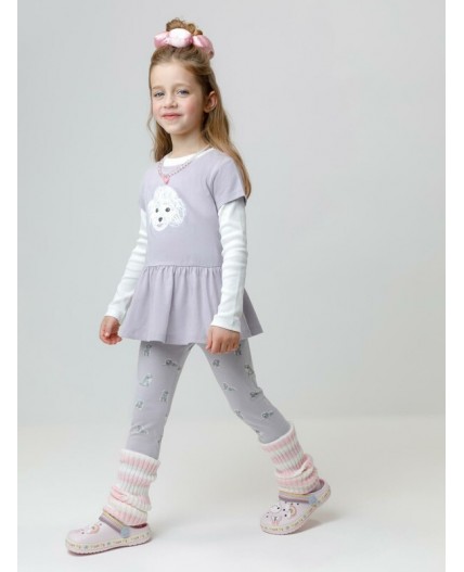 КР 4074/сиреневый 3710 Н090 к647 брюки (лосины)