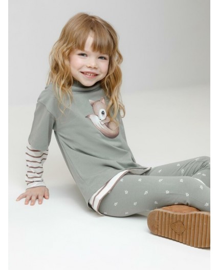 КР 4074/хаки 6206 Н070.1 к663 брюки (лосины)