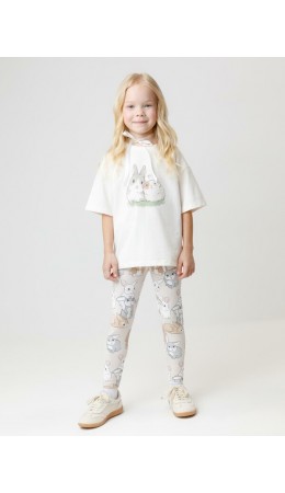 КР 4074/бежевый 0403 Н086 к659 брюки (лосины)