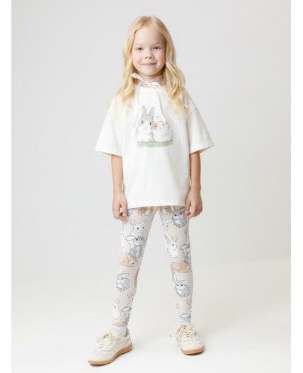 КР 4074/бежевый 0403 Н086 к659 брюки (лосины)