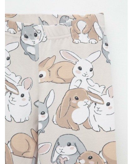 КР 4074/бежевый 0403 Н086 к659 брюки (лосины)