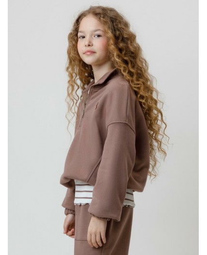 КР 302821/капучино к633 джемпер (свитшот)