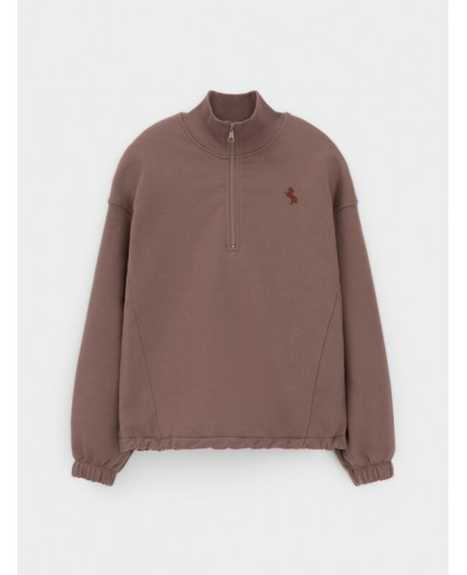 КР 302821/капучино к633 джемпер (свитшот)